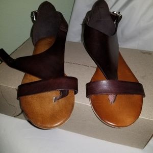Brown sandals